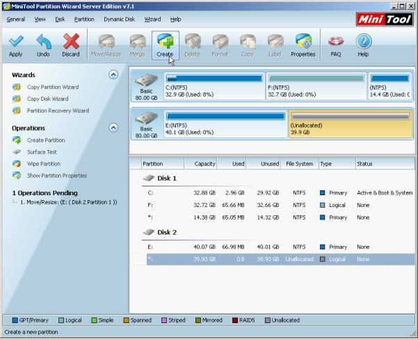 hard disk partition software for windows 7