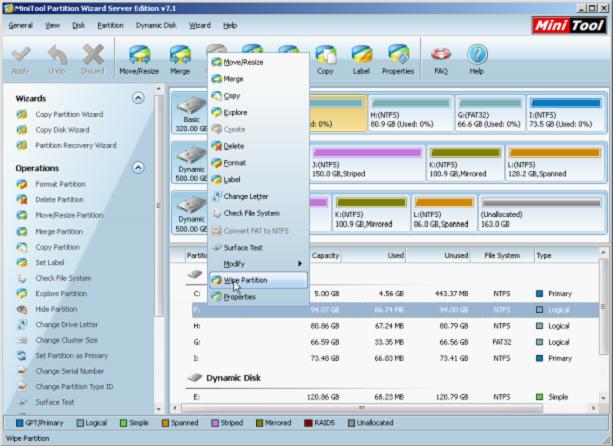 disk wiping software