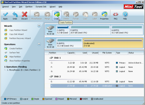 drive partitioning software