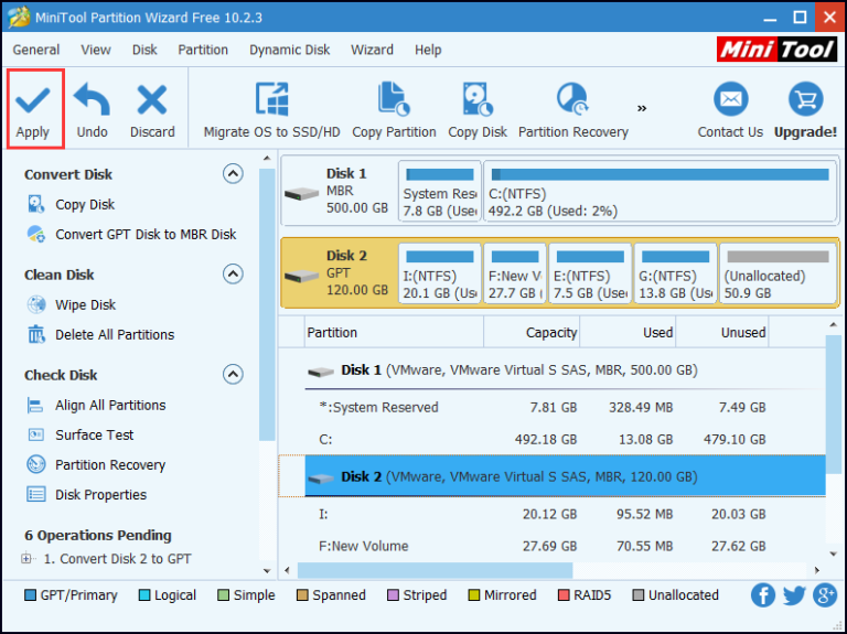 Three Ways Help You Quickly Convert Mbr To Gpt Disk 7720