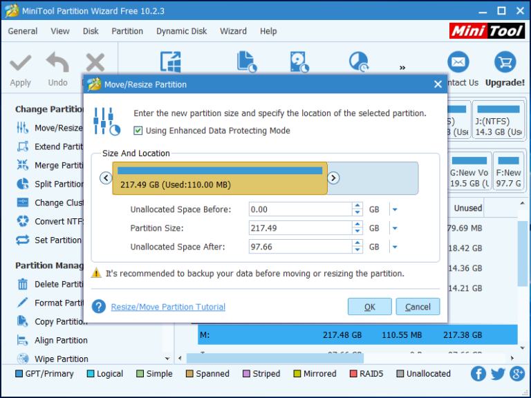 minitool partition for windows 10